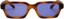 I-Sea Bowery Polarized Sunglasses - tiger/navy polarized lens - front