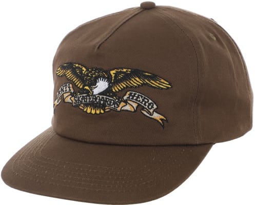 Anti-Hero Eagle Snapback Hat - brown - view large