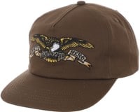 Anti-Hero Eagle Snapback Hat - brown