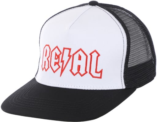 Real Deeds Trucker Hat - white/black/red - view large