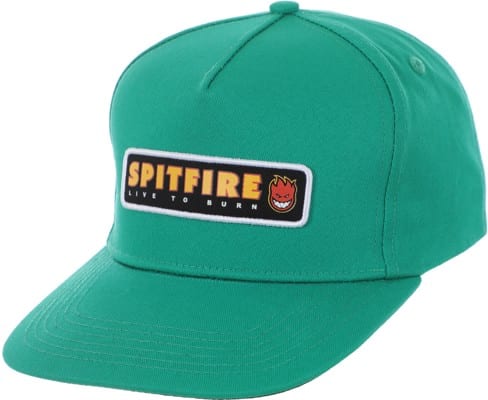 Spitfire LTB Patch Snapback Hat - green - view large