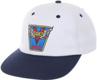 Venture Emblem Strapback Hat - white/navy