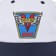 Venture Emblem Strapback Hat - white/navy - front detail