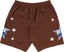 HUF All Star Basketball Shorts - brown - reverse