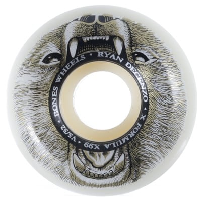 Bones Decenzo Pro X-Formula V5 Sidecut Skateboard Wheels - bear grills (99a) - view large