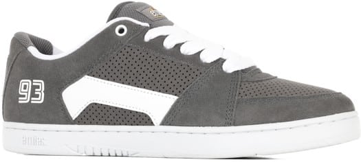 Etnies MC Rap Lo Skate Shoes - grey/white - view large