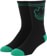 Spitfire Bighead Sock - black/green