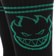 Spitfire Bighead Sock - black/green - detail