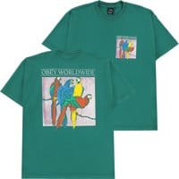 Obey Respect & Protect T-Shirt - adventure green