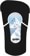 Bent Metal Joint Snowboard Bindings 2025 - white - foodpad