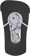 Bent Metal Women's Metta Snowboard Bindings 2025 - purple - footpad