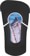 Bent Metal Women's Metta Snowboard Bindings 2025 - black - footpad