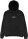 Limosine Spiral Hoodie - black