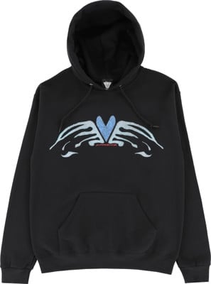 Limosine Heart Wings Hoodie - black - view large