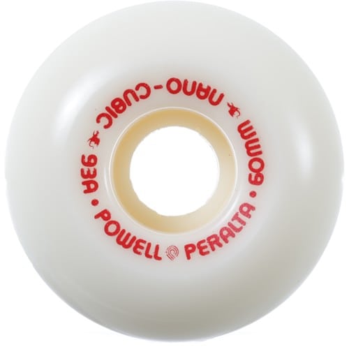 Powell Peralta Dragons 56MM 93A ホワイトウィール Powell Peralta Nano Cubic Dragon Formula Skateboard Wheels