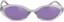 Glassy Stanton Sunglasses - clear/purple lens - front