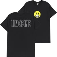 Limosine Happy Face T-Shirt - black