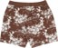 Brixton Voyage Hybrid Shorts - sepia umbrella scene - reverse