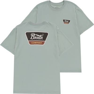Brixton Linwood T-Shirt - chinois green/washed black/off white - view large