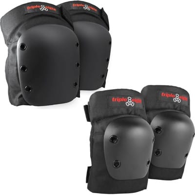Triple Eight Street Knee And Elbow 2-Pack Pad Set - black - view large