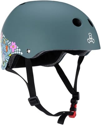 Triple Eight THE Certified Sweatsaver Skate Helmet - (lizzie armanto) teal - view large