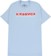 Krooked Skateboardin T-Shirt - light blue/red-white-blue