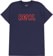 Real Deeds T-Shirt - navy/red
