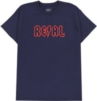 Real Deeds T-Shirt - navy/red