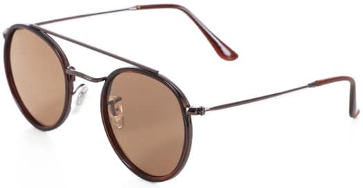 Glassy Parker Polarized Sunglasses - black/brown polarized lens - view large