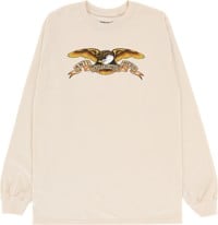 Anti-Hero Eagle L/S T-Shirt - natural/black