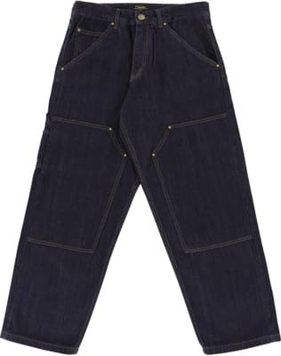 Tactics Double Knee Jeans - raw indigo selvedge - view large