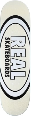 Real Easy Rider Oval 8.5 Skateboard Deck - metallic white - view large