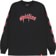 Spitfire Venom Bighead Fill Sleeve L/S T-Shirt - black-red/black-white