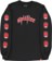 Spitfire Venom Bighead Fill Sleeve L/S T-Shirt - black-red/black-white - alternate