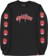 Spitfire Venom Bighead Fill Sleeve L/S T-Shirt - black-red/black-white - alternate