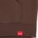 Chocolate Pixel City Hoodie - brown - detail