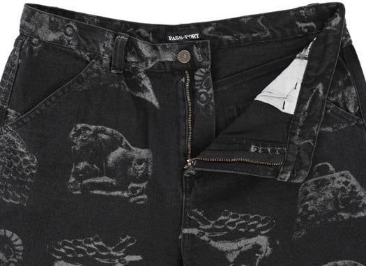 パンツ PASS ~PORT - Workers Club Jean Short Pass~Port Workers Club Denim Short - Washed Dark Indigo