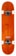 Tactics Oval Logo 7.5 Complete Skateboard - orange