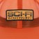 Sci-Fi Fantasy Mesh Snapback Hat - orange - front detail