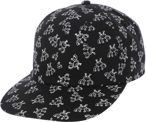 Sci-Fi Fantasy Crab Snapback Hat - black - view large