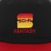 Sci-Fi Fantasy S Snapback Hat - black/red - front detail