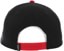 Sci-Fi Fantasy S Snapback Hat - black/red - reverse