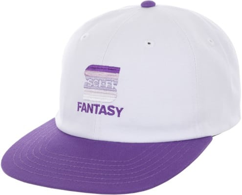 Sci-Fi Fantasy S Snapback Hat - white/purple - view large