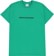 Sci-Fi Fantasy Textured Logo T-Shirt - green