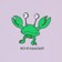 Sci-Fi Fantasy Crab T-Shirt - orchid - front detail