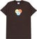 Sci-Fi Fantasy Venn Diagram T-Shirt - brown