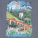Habitat PNW Inhabitants T-Shirt - overwashed blue - front detail