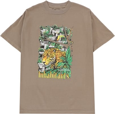 Habitat Pantanal Inhabitants T-Shirt - washed brown - view large