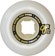 OJ Martinez Skeleton Pro Double Duro Skateboard Wheels - white/gold (101a/95a) - reverse