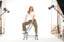 Rhythm Women's Horizon Vintage Crop Crew T-Shirt - vintage white - Lifestyle 1